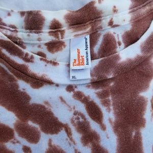 American Apparel Tops - Tie dye t-shirt with Auntie Mame quote American Apparel Tops - Tie dye t-shirt with Auntie Mame quote